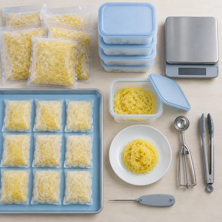 How freezing cooked spaghetti squash can strengthen food safety and menu flexibility in hotel kitchens