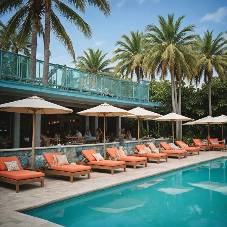 A curated selection of the best poolside bars in Miami hotels for elevated F&B experiences